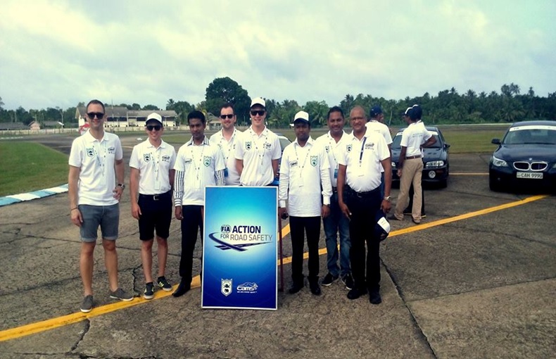 2 AAB officials participated in the “Asia Pacific Driver Training” at Colombo in Sri- Lanka.