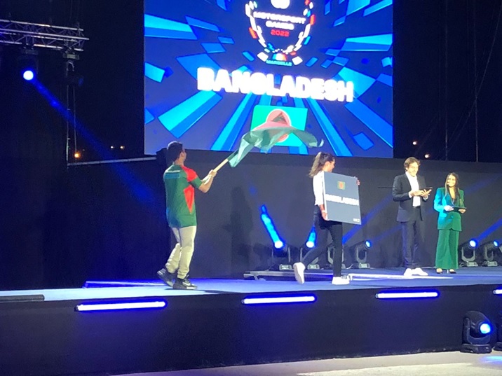 For the first time in the Bangladeshi history of Motorsports a competitor from Bangladesh participated in the ‘FIA Motorsports Games 2022’. AAB nominated him for this games and the Bangladeshi flag fly for the first time in the Marseille, France